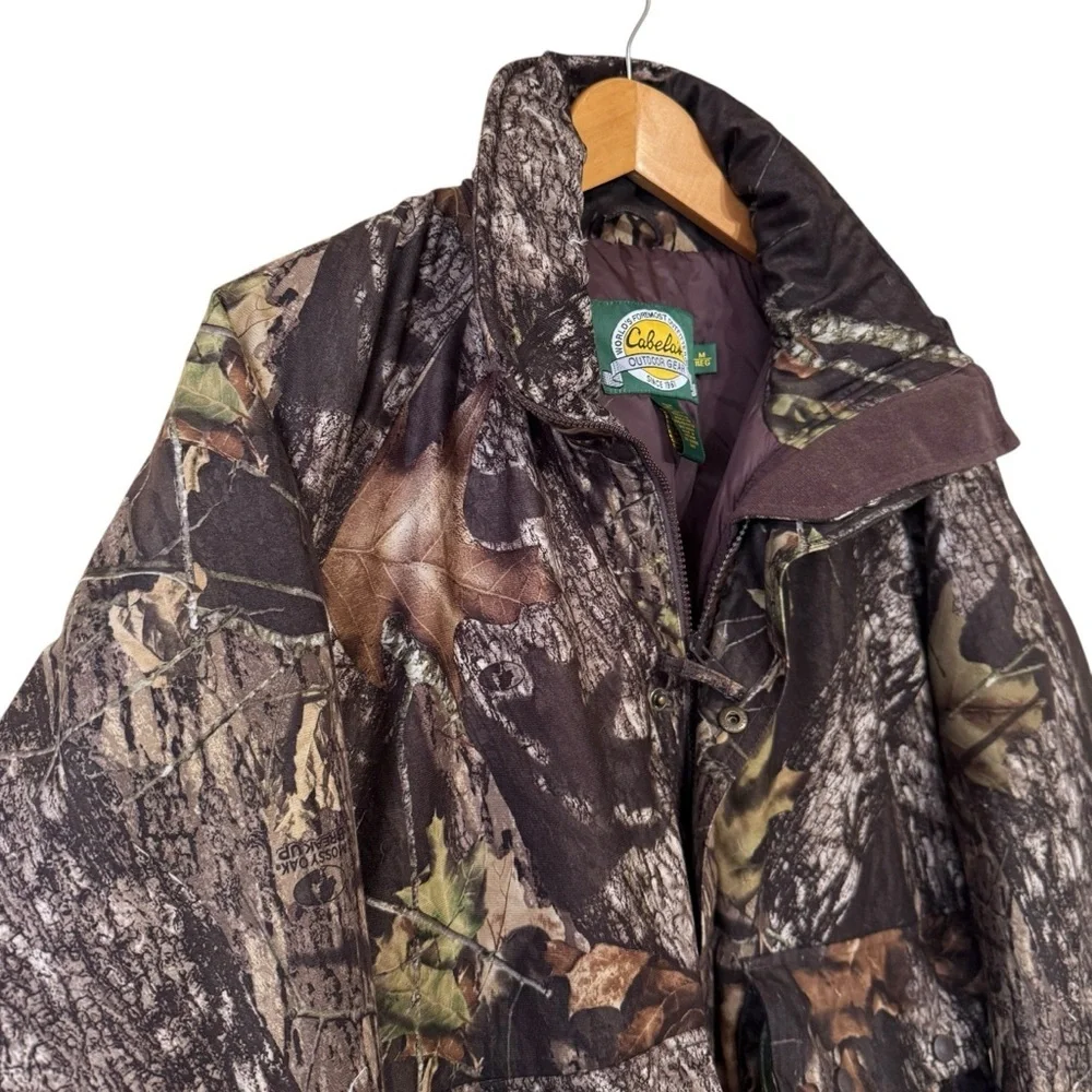 Cabela's Whitetail Clothing Mossy Oak BreakUp Camo Gore-Tex Jacket Size Medium